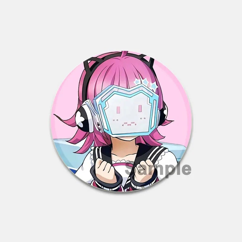 Anime Love Live! Brooch for Backpack Cartoon Figure Honoka Kousaka/Maki Nishikino Lapel Pins Badge Accessorie Clothes Decoration