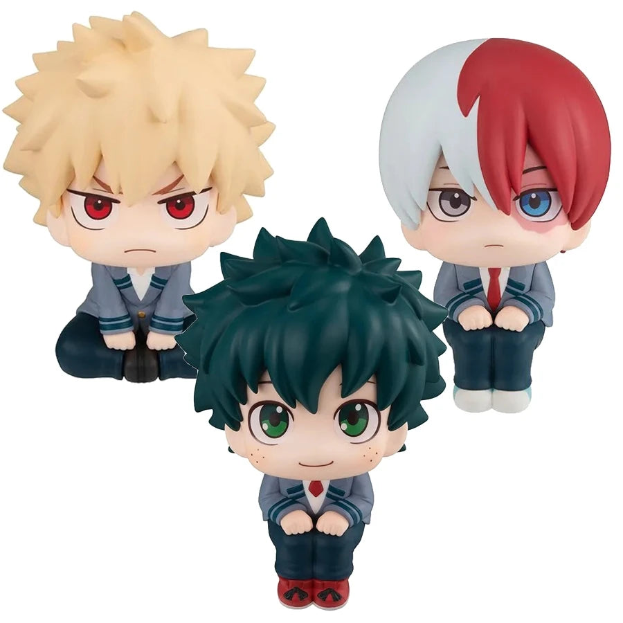 9cm-21cm Boku no Hero Academia Anime Figure Midoriya Izuku/Bakugo Katsuki Action Figure Todoroki Shoto/Asui Tsuyu Figurine Model