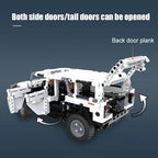 Cada 575Pcs Warrior H2 Remote Control Car Building Blocks City Racing Car AWD SUV RC Bricks Gifts Toys for Children