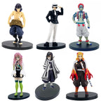 In Stock 16CM Anime Demon Slayer Kimetsu No Yaiba Figure Kamado Tanjirou Action Figure Agatsuma Zenitsu Nezuko PVC Model Toys