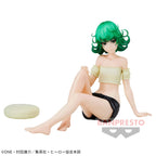 Bandai ONE PUNCH MAN Tornado of Terror Tatsumaki Action Figures Model Relax Time BANPRESTO Amusement Figures Original