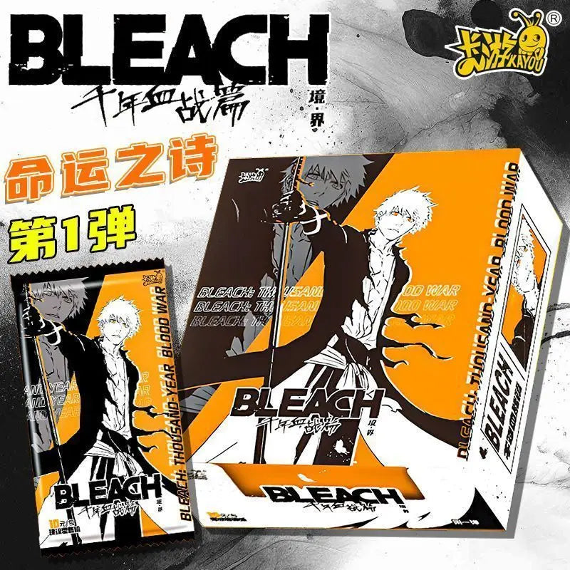 KAYOU Anime Bleach Cards Booster Box Thousand-Year Blood War Anime Characters Limited Rare SP SE Cards Hobby Collectible