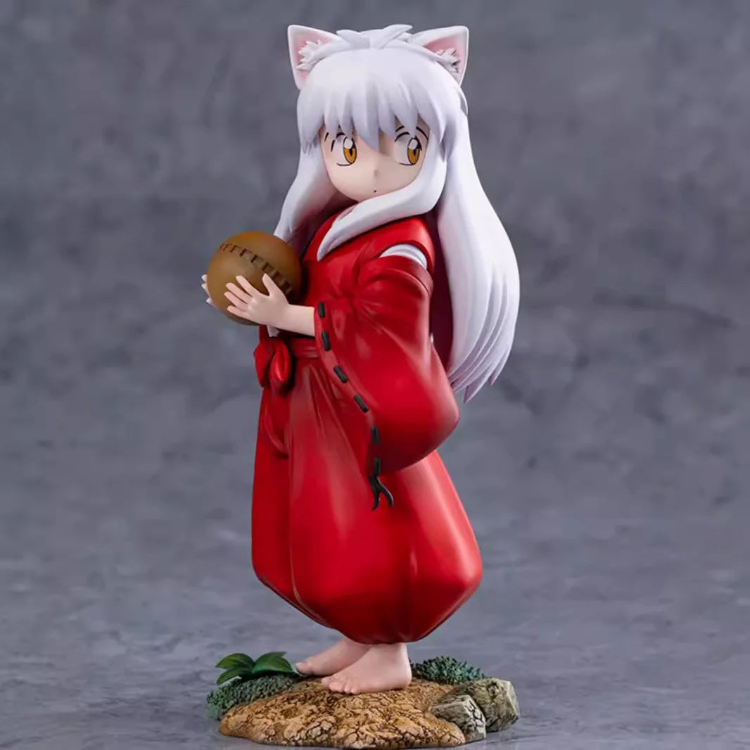 16CM Anime Sengoku Otogizoushi: InuYasha Sesshoumaru Noodle Stopper Figure Model Toy Gift Collection Aciton Figure PVC