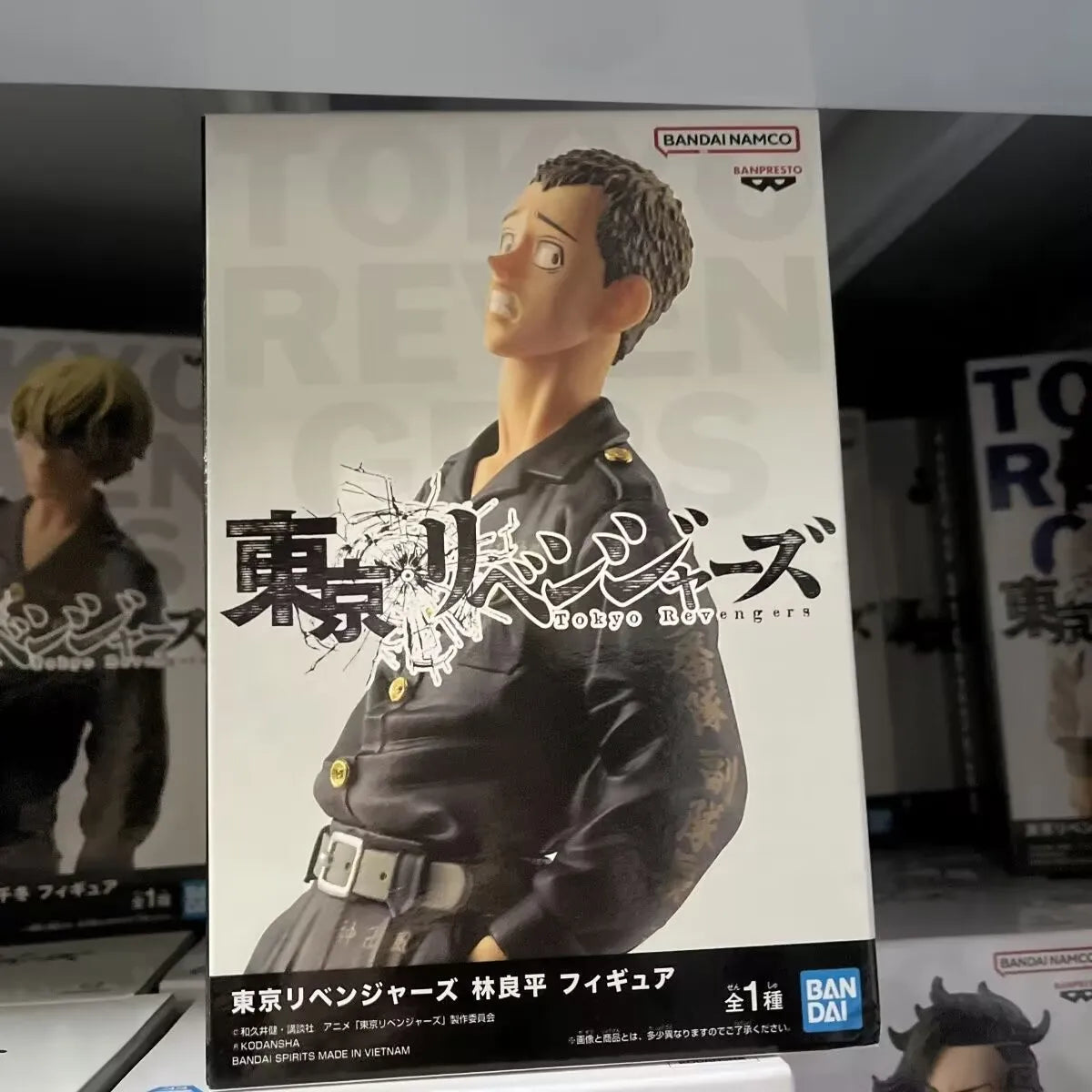 Bandai Tokyo Revengers Baji Keisuke Mitsuya Takashi Hanagaki Takemichi Anime Action Figures Collection Ornaments Figure Toys
