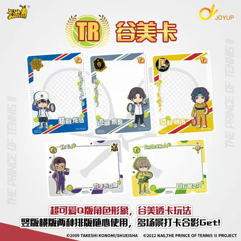 KAYOU New Tennis Prince Sparkling Moment Series Card Anime Character Collection Flash Card Toy Festival Gift Original Box