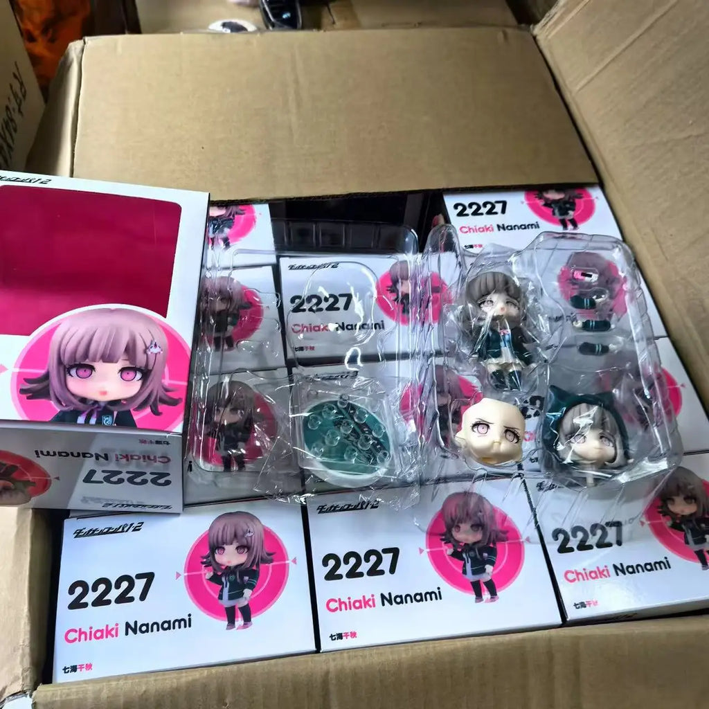 #2227 Danganronpa 1.2 Reload Nanami Chiaki 2625# Kirigiri Kyoko Anime Girl Figure Pvc Collection Movable Model Doll Set Toy Gift
