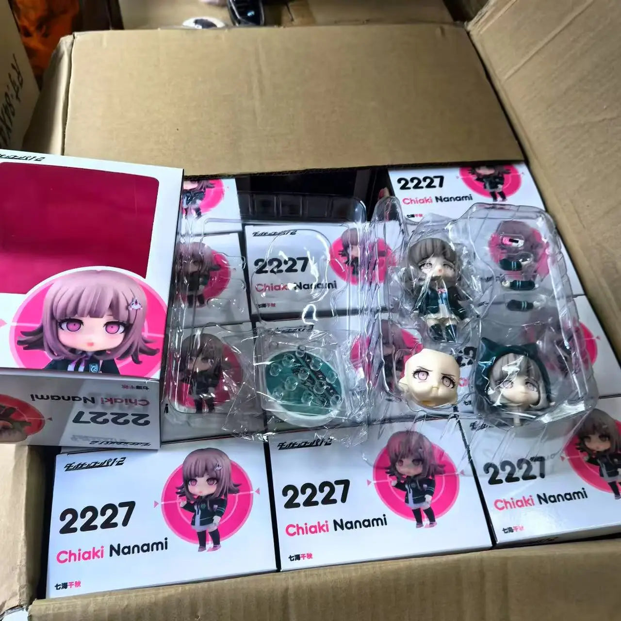 #2227 Danganronpa 1.2 Reload Nanami Chiaki 2625# Kirigiri Kyoko Anime Girl Figure Pvc Collection Movable Model Doll Set Toy Gift