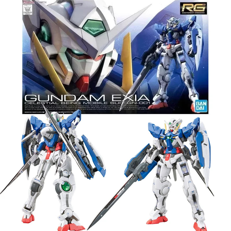 Fast Shipping Bandai RG RX-78-2 WING UNICORN GOD GUNDAM ASTRAY EXIA EPYON SAZABI Anime Original Model Toy Action Figure Children