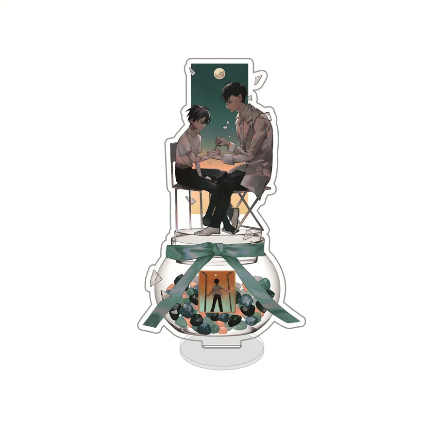 15cm Hot Anime Toilet-Bound Hanako-Kun Figure Stands Model Cute Character Yashiro Nene Acrylic Double-Sided Standing key chain