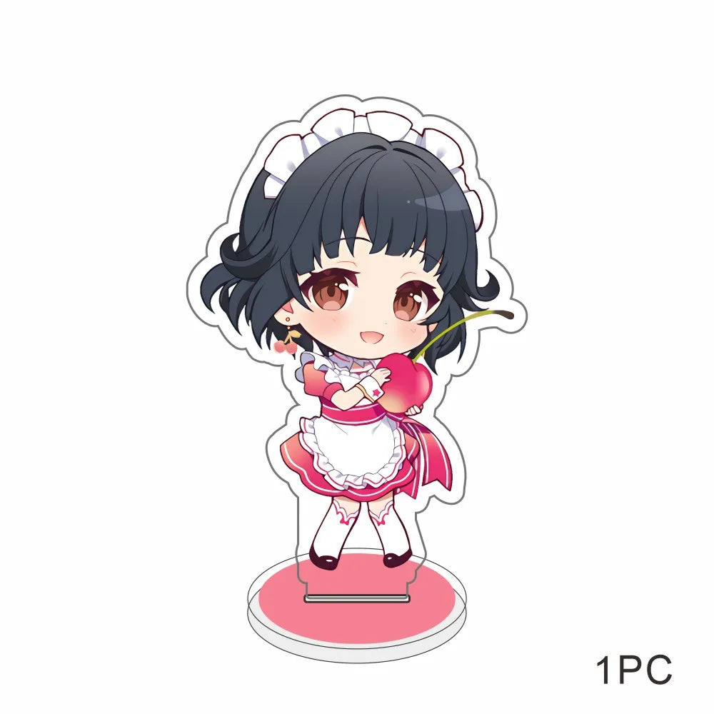 BanG Dream!  Anime Acrylic Figures Stand Model Friends Keychain Fans Gifts Sakiko Soyo Display Keychain Ornaments Sweet Girl