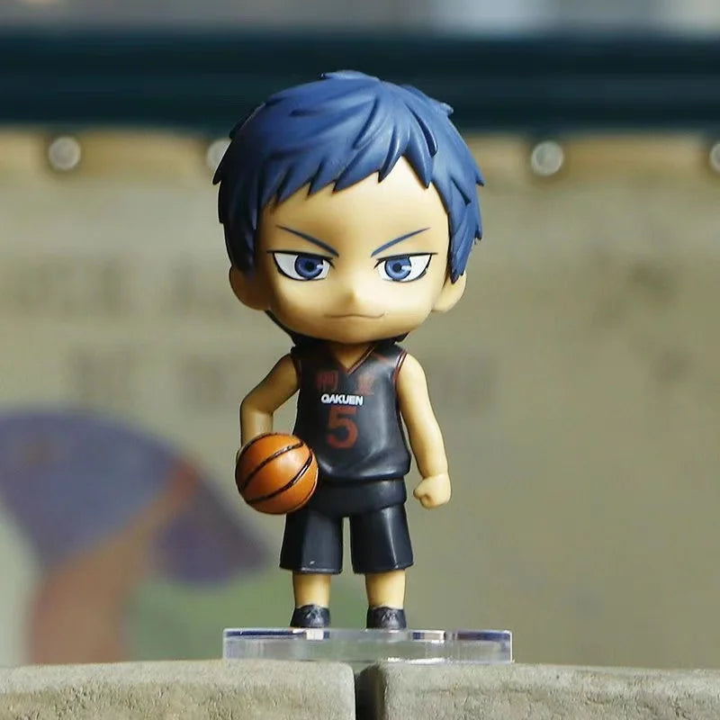 1 Buah Anime Kuroko's Basketball Action Figures Kuroko Tetsuya Kagami Taiga Statue PVC Model Basketball Team Collection Kid Toy