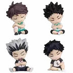 Genuine Action Figure 2 Haikyuu Sleep Style iwaizumi hajime Akaashi Keiji Oikawa Tooru Kotaro Bokuto Gacha Toy
