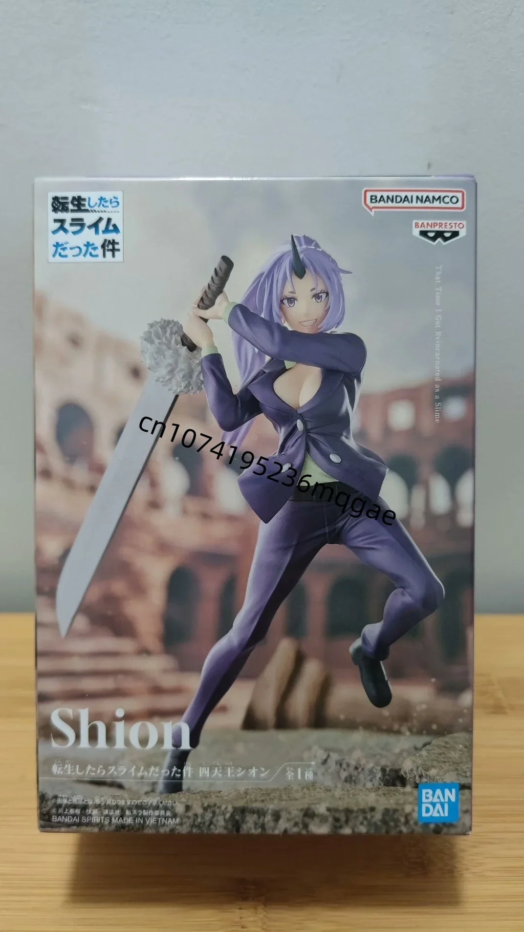 In Stock Bandai Banpresto Original That Time I Got Reincarnated As A Slime Benimaru Shuna Desktop Cartoon Festival Ornaments