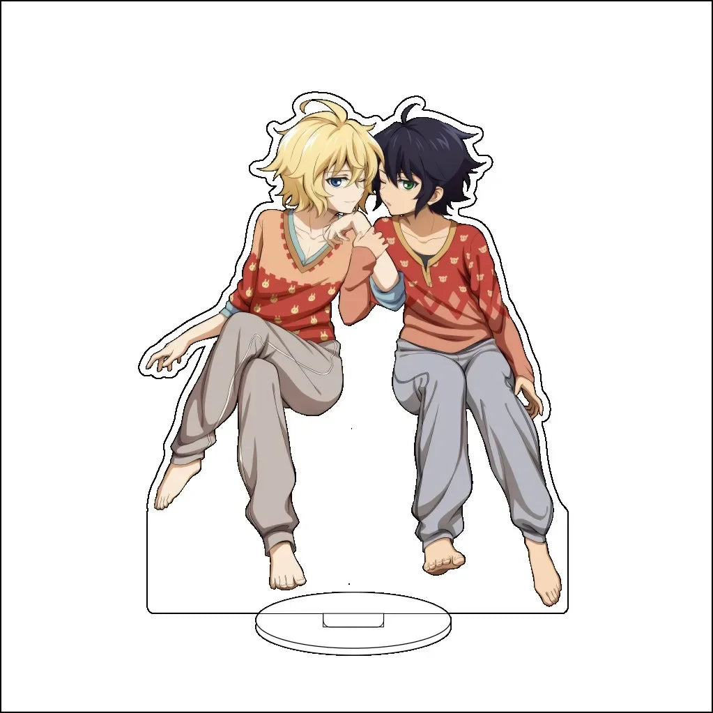 Anime Seraph Of The End Acrylic Stand Ornaments Shiho Kimizuki Mikaela Hyakuya Yuuichirou Hyakuya Figure Stand Halloween Gifts