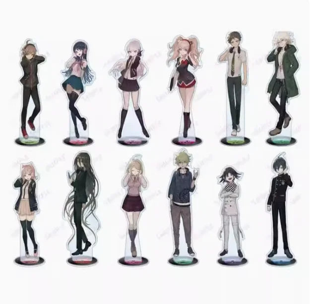 Anime Danganronpa: Trigger Happy Havoc Kirigiri Kyoko Enoshima Junko Acrylic Stand Figure Model Plate Cosplay Desktop Decor