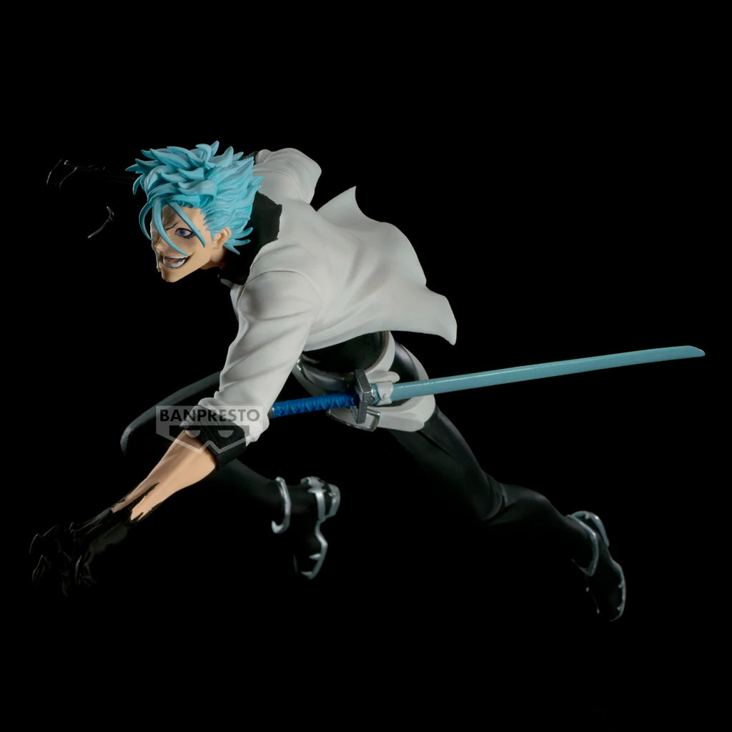 Original BLEACH VIBRATION STARS GRIMMJOW JAEGERJAQUES Anime Figure Toys PVC Model Collection Action Figurine Doll Gift