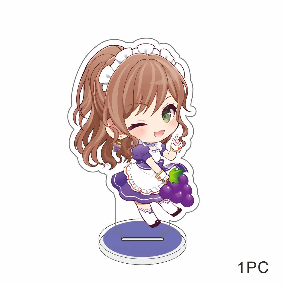 BanG Dream!  Anime Acrylic Figures Stand Model Friends Keychain Fans Gifts Sakiko Soyo Display Keychain Ornaments Sweet Girl