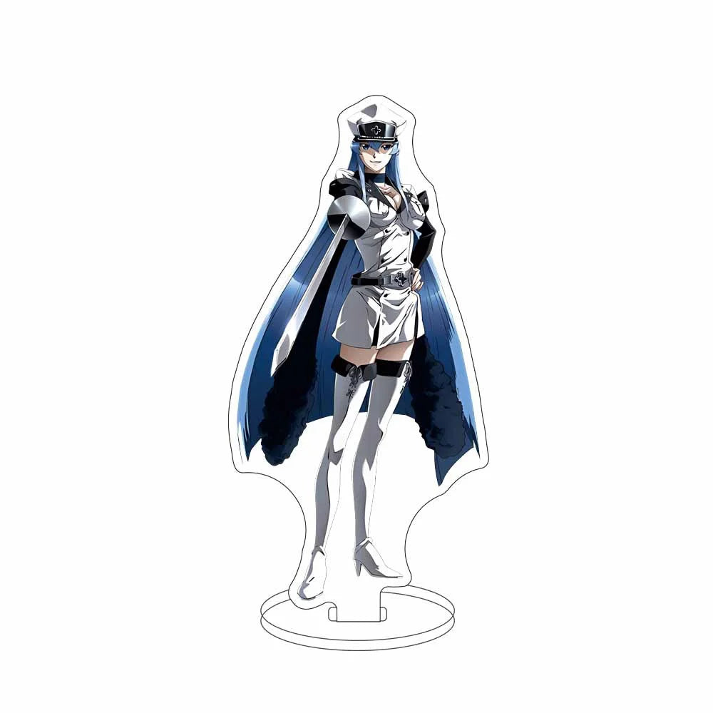 15CM Charm Anime  Akame Ga Kill!  Acrylic Stand Model Cosplay Characters Ornament Accessories Goods Collection Gifts