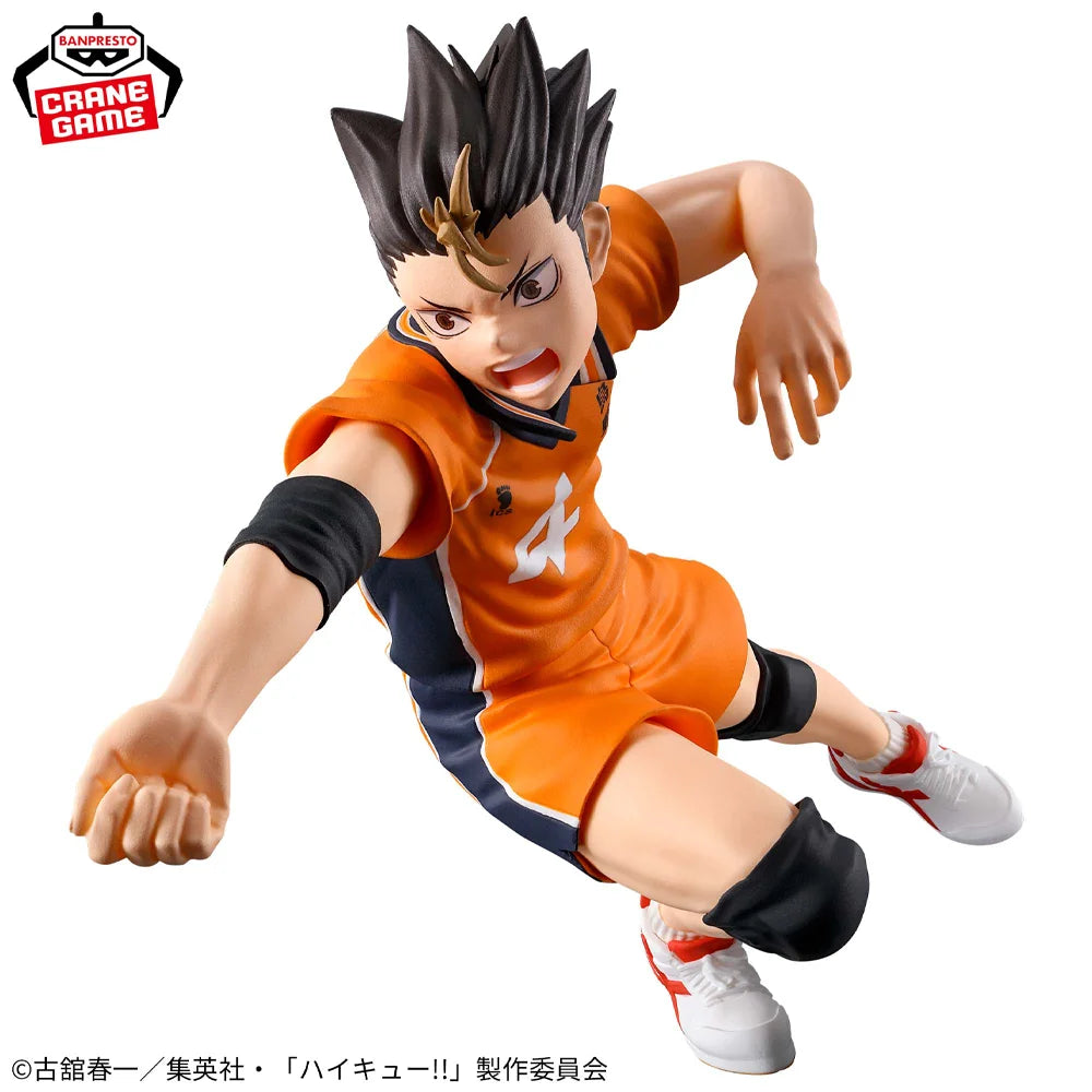 In Stock Original BANPRESTO Haikyuu!! Posing Figure Kei Tsukishima Yu Nishinoya Figure Anime Model Genuine Boxed Toy