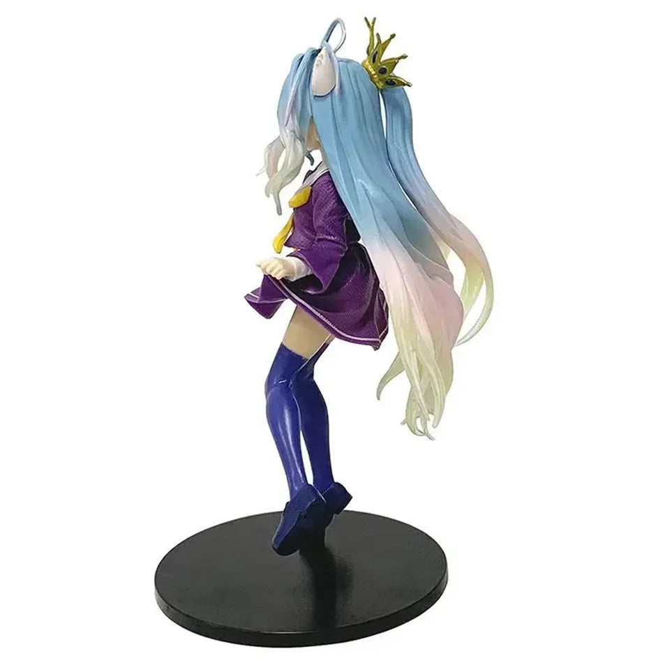 18CM Anime NGNL No Game No Life White "Figure Anime PVC Anime Action Figures Model Collection Ornament Anime Model Toy Gift