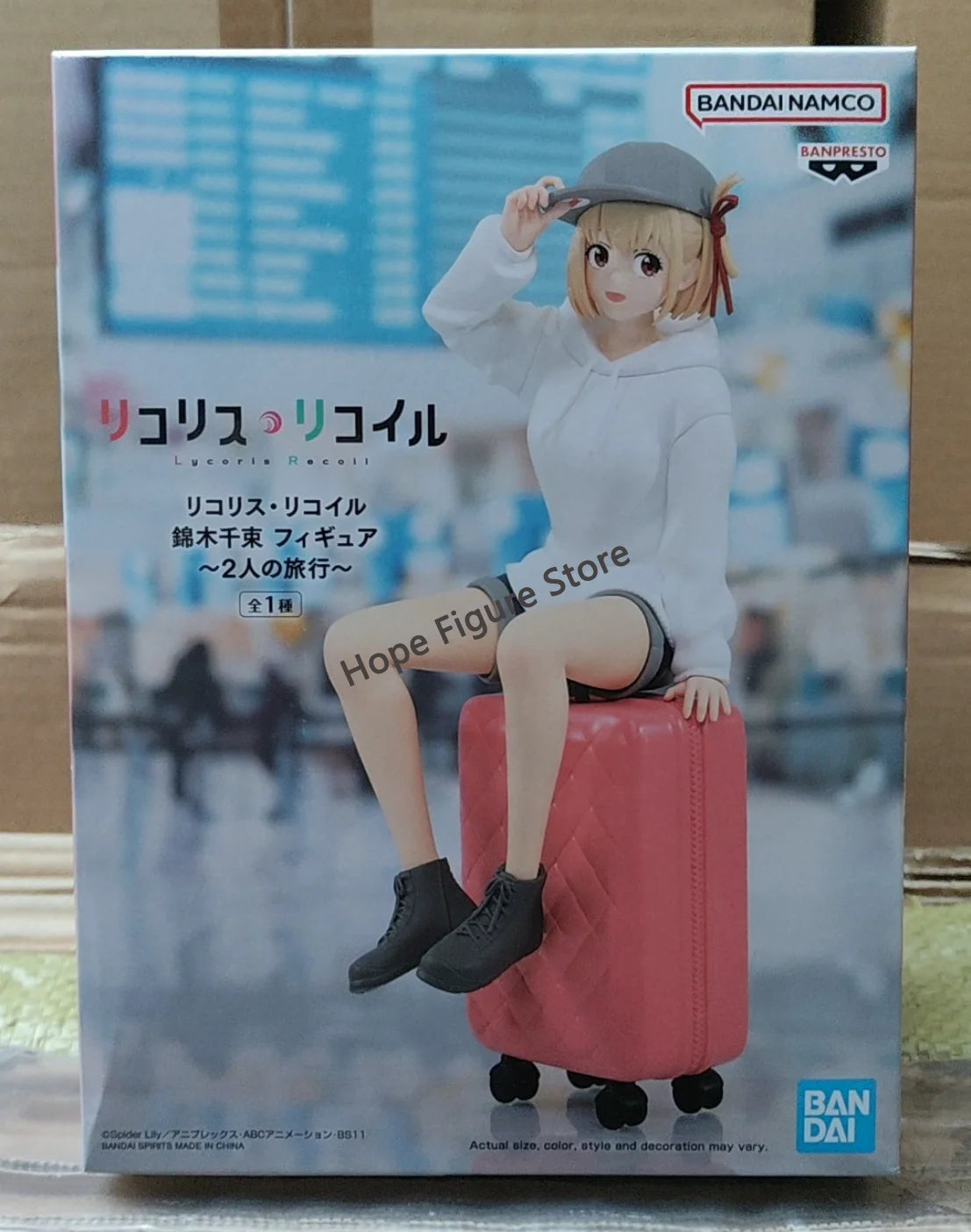 In Stock Original BANPRESTO Lycoris Recoil Two's Trip Nishikigi Chisato Inoue Takina Figure Anime Model Genuine Boxed Toy