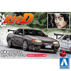 Aoshima 05959 1/24 Initial D Hojo Rin GTR R32 Battle of Hakone Racing Sport Vehicle Car Toy Plastic Model Building Assembly Kit