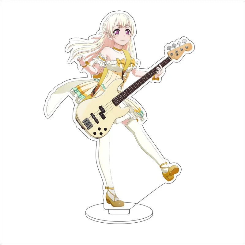 Anime BanG Dream! Acrylic Stand Ornaments Taki Shiina Rui Yashio Rei Wakana Kokoro Tsurumaki Figure Stand Halloween Gifts
