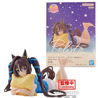 In Stock 100% Original BANPRESTO Umamusume: Pretty Derby Relax Time Anime Character Cheval Grand Vivlos Toy Decoration