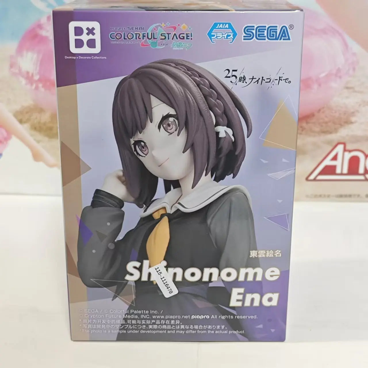 Original SEGA HATSUNE MIKU COLORFUL STAGE Tenma Saki Hoshino Ichika Hinomori Shiho Anime Figure Desktop x Decorate Collections