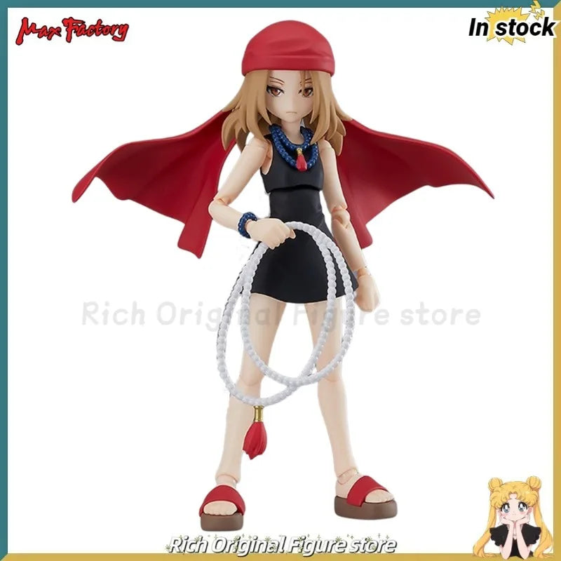 【In Stock】Original Max Factory Figma#546 SHAMAN KING Kyouyama Anna Anime 1/12 Action Figure Model Toys