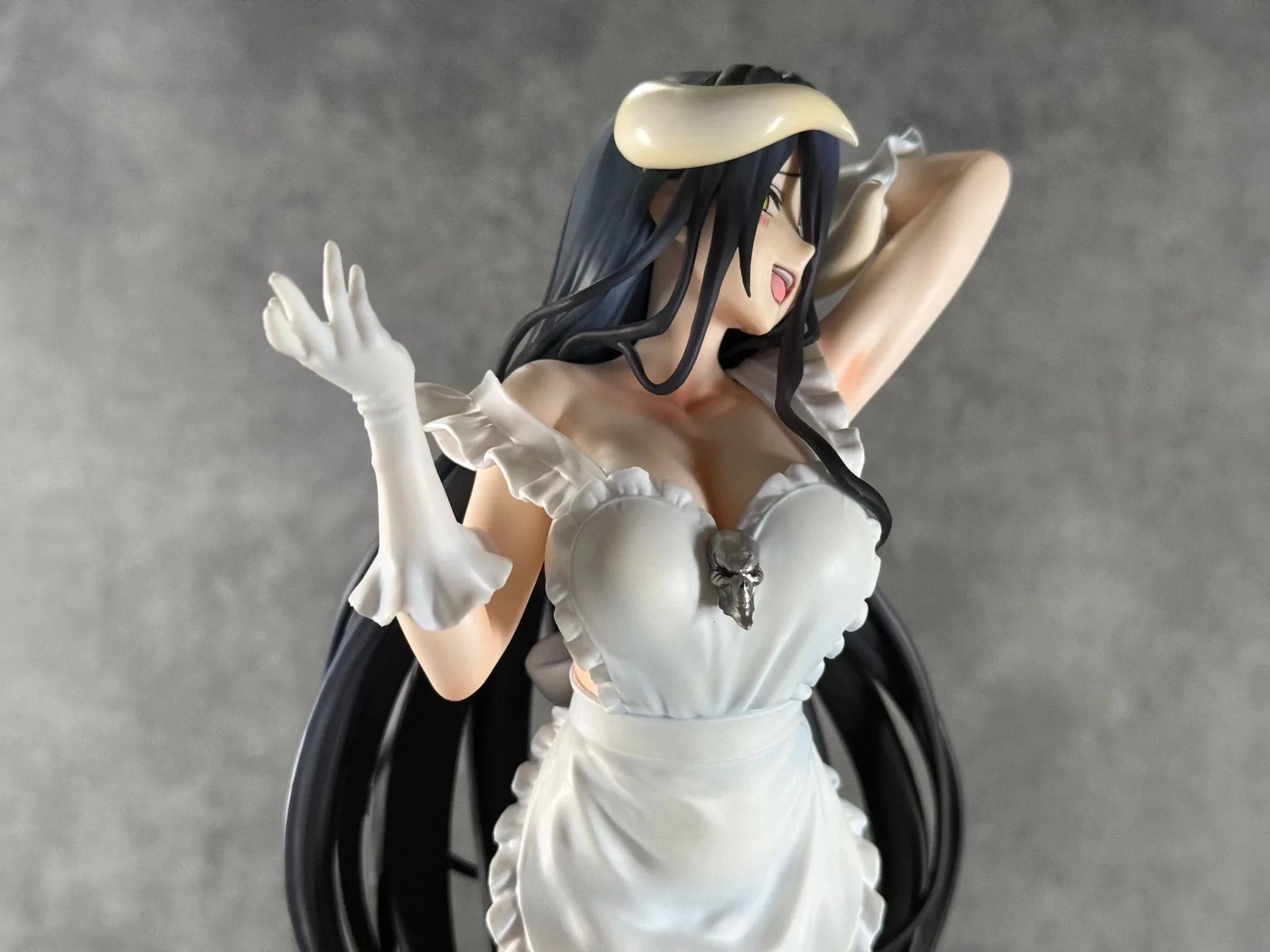 Genuine OVERLORD Albedo Maid Outfit elCOCO Model Toys 1/7 Anime  Figure Toys Desktop Collection Boys Festival Gifts