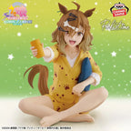 BANDAI Original Uma Musume Pretty Derby Relax Time Jungle Pocket Anime Action Figure Doll Model Statue Collectible Toy Kid Gifts