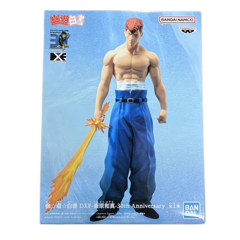 100% original Bandai Yu Yu Hakusho Dark Martial Arts Club Yusuke Hiikage Kuwahara Kurama movable figure model doll new box