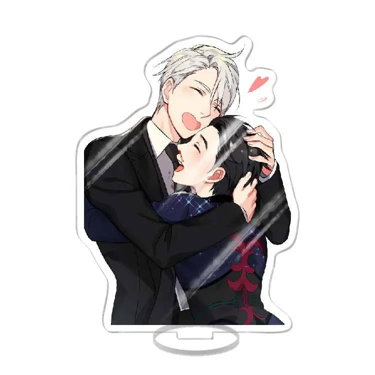 YURI!!! on ICE Anime Acrylic Stand Model Plate Decoration Desk Figure Display Friends Girls Gift Cartoon Peripheral Products