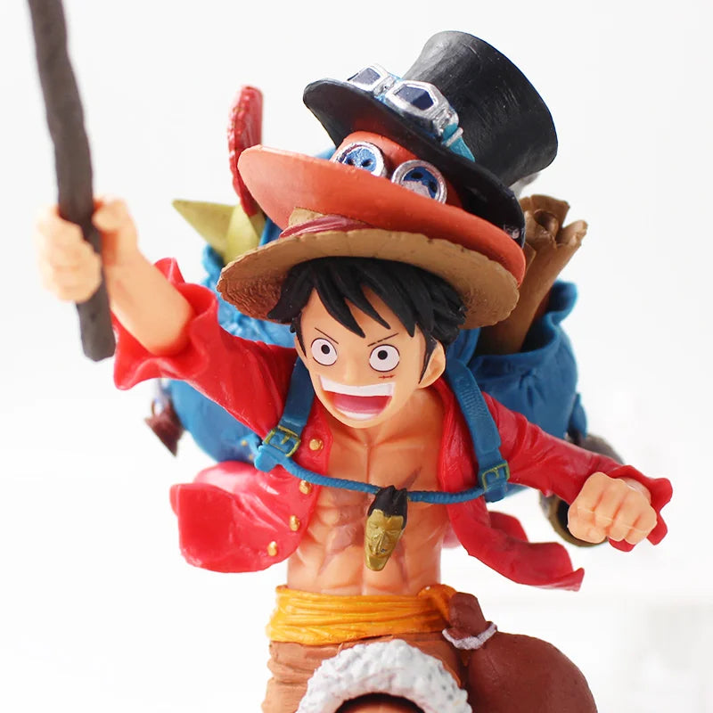 One Piece Anime Figure New World Roronoa Zoro Straw Hat Classic Battle Action Figure Sanji Marco Shanks Sabo Luffy Figurine Toys