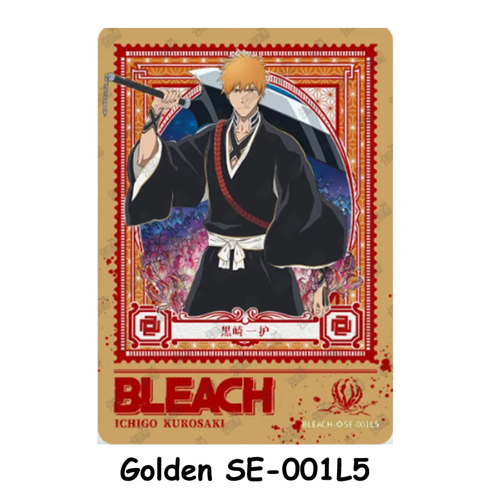 Complete Set Kayou BLEACH Card W1T4 Rare SE\USR\UR\QR\SSR\N Series Japanese Anime Collection Cards Cartoon Decor Kids Toy&Gift