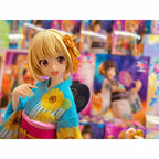 [In Stock] Genuine Sega Anime Toy Lycoris Recoil Nishikigi Chisato Inoue Takina Yukata Style 19cm Figure Model Girl Ornament Gif