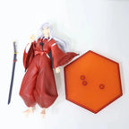 Anime Inuyasha Figure Inuyasha Kikyō Sesshoumaru Higurashi Kagome PVC Action Figure Model Toys Collectible Model Toy Gift