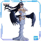 In Stock Bandai Original Genuine Anime Overlord IV Albedo Pure White Demon 20cm Collections Model Toys Banpresto Figures Gift