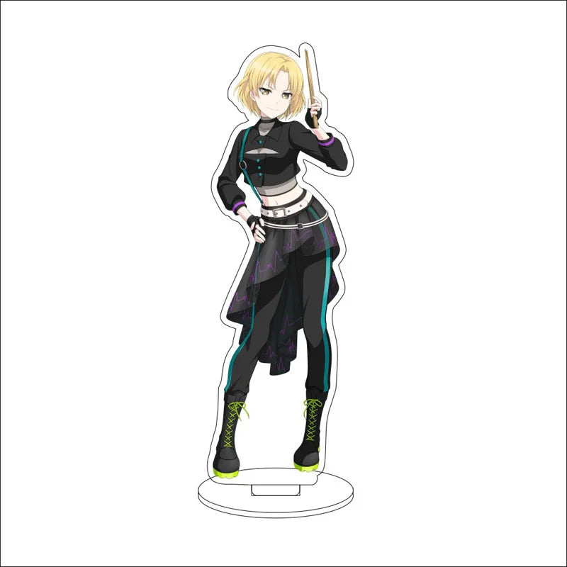 Anime BanG Dream! Acrylic Stand Ornaments Kasumi Toyama Ran Mitake Aya Maruyama Yukina Minato Figure Stand Halloween Gifts