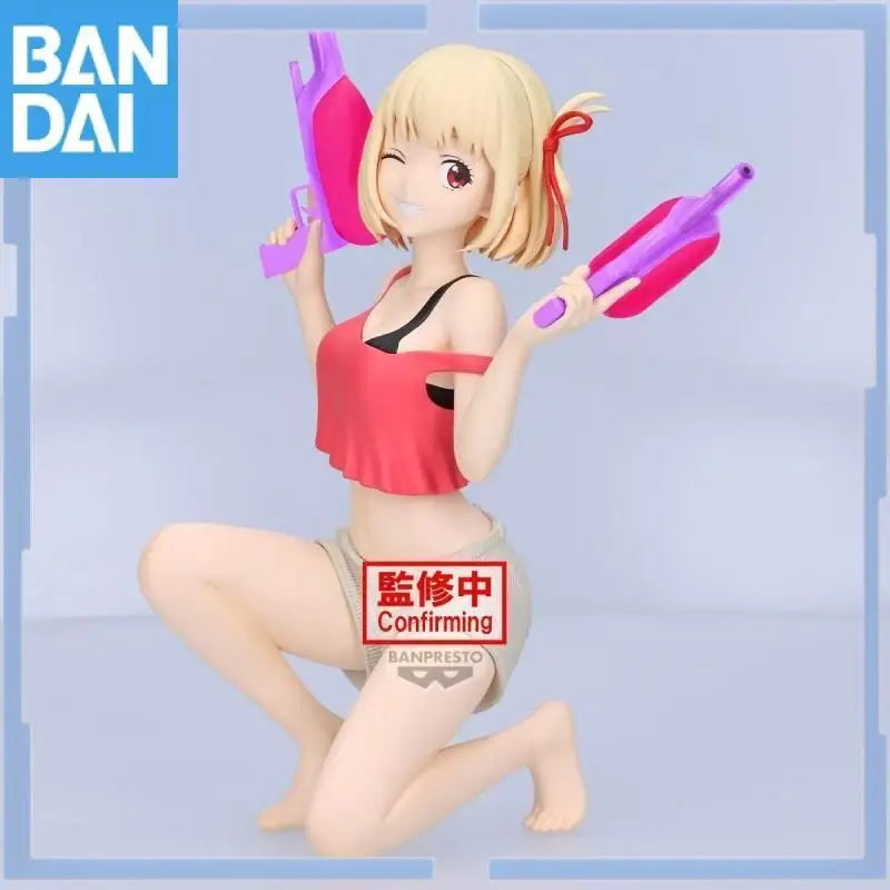 Bandai Namco Banpresto Lycoris Recoil Nishikigi Chisato Lnoue Takina Espresto Aqua Twinkle Pvc Figure Model Collector Toy Gift