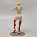 Megata no Kyojin Figurines Anime Attack On Titan Miniatures Ornaments Annie Leonhart PVC Model Doll Toy Manga Garage Kits Figure
