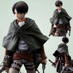 Attack On Titan Captain Levi 1/8 Scale Scene Figure Anime Collectible Model Desktop Ornament& Gift For Boys