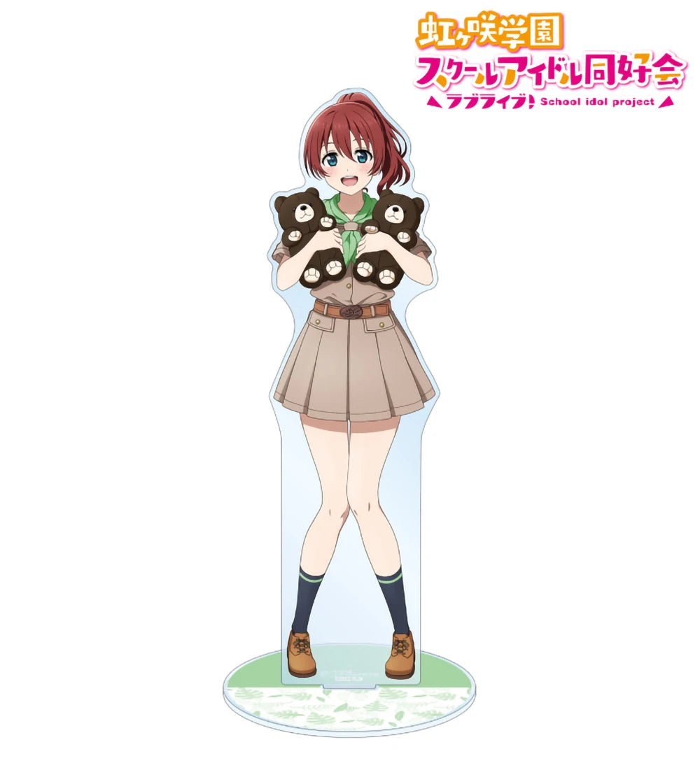 Anime Love Live! Nijigasaki High School Idol Club 15C Acrylic Stand figure Stand Plate Cosplay Prop Decor Cartoons present Gifts