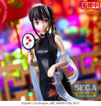 Original SEGA Luminasta Lycoris Recoil Nishikigi Chisato Inoue Takina Cheongsam PVC Anime Figures Action Figure Model Toys Gifts