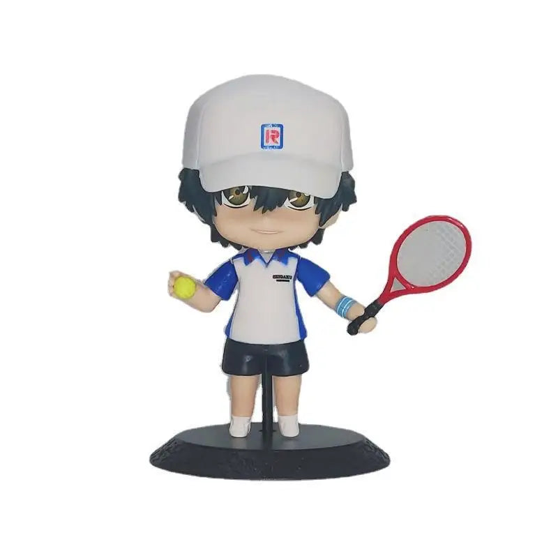 4Pcs/1Set Anime THE PRINCE OF TENNIS Figure Ryoma Echizen Atobe Keigo Set Model Toy Doll Gift Collection Action Figure PVC