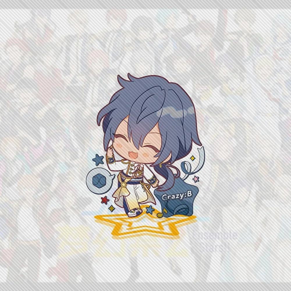 10CM game Ensemble Stars!! Acrylic Stand Model Desk Decor Cosplay Characters Ornament Accessories Good Christmas Gifts
