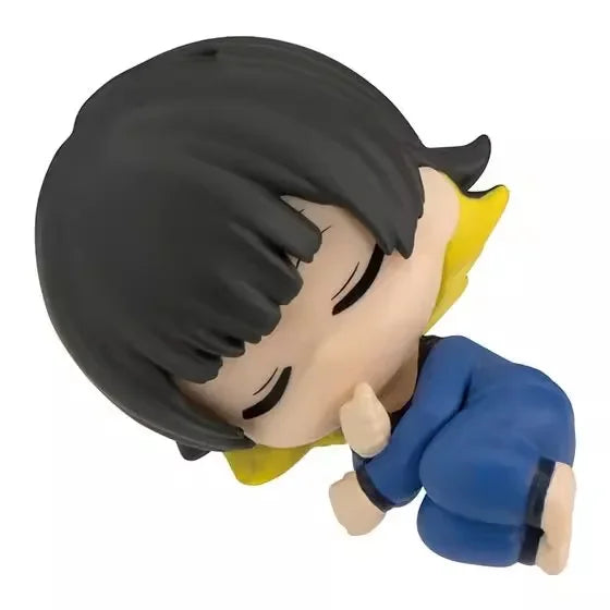 5pcs Q Chigiri Hyoma Figure Blue Lock Sleeping Figures Isagi Yoichi Dolls Nagi Seishiro Rin Itoshi Figurine PVC Collection Toy
