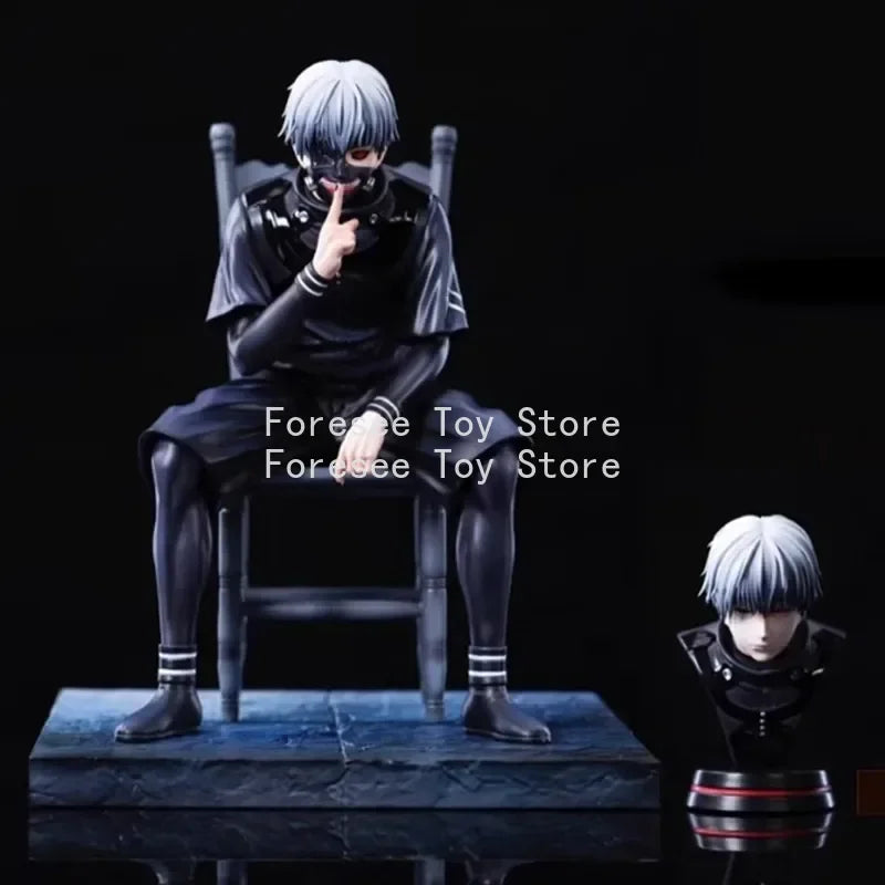 28cm Height Kaneki Ken Double-headed Figure ‌Tokyo Ghoul Anime Figures Collection Desktop Decorations Best Gifts for Childrens