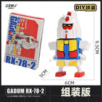 GUNDAM Animation Game Peripheral Toys Assembly Toys RX-78 Gundam Funny Kawaii Anime Action Movable Model Figures Collection